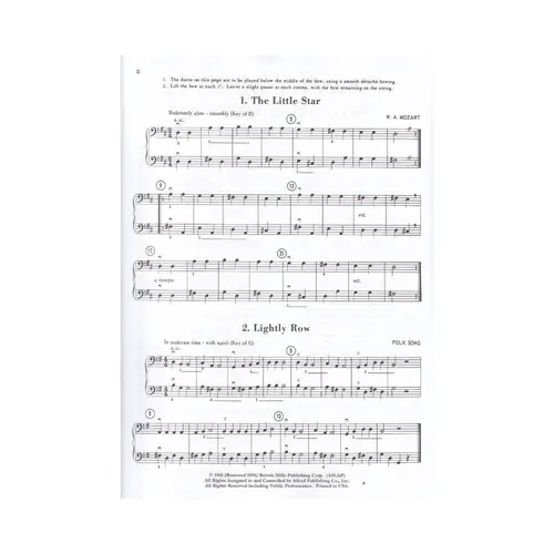 Beautiful Music For Two String Instruments Vol.1 - Two Basses