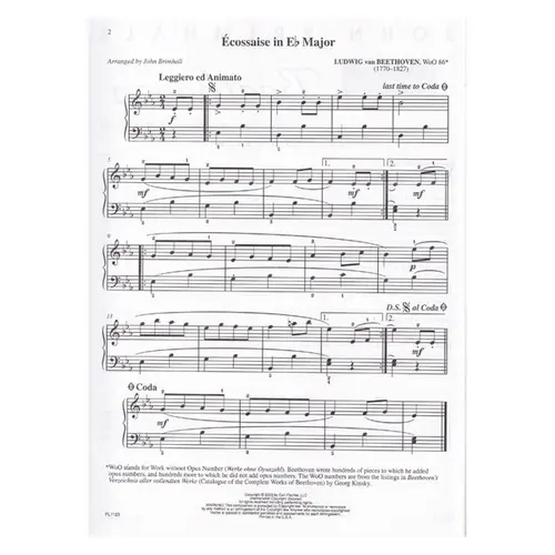 Made Easy For Piano Solo - Beethoven (J. Brimhall)
