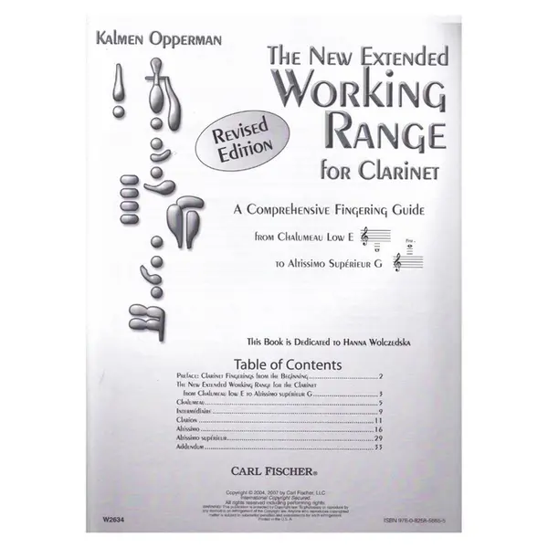 New Extended Working Range For Clarinet