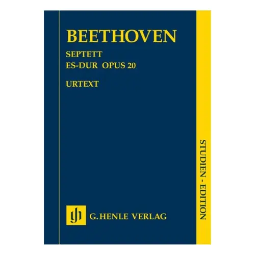 Septett Es-Dur Op.20 - Studien Edition