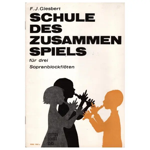 Schule Des Zusammen Spiels Fur Drei Sopranblockfloten Heft 3
