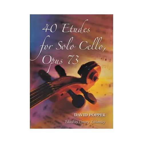 40 Etudes For Solo Cello - Op.73