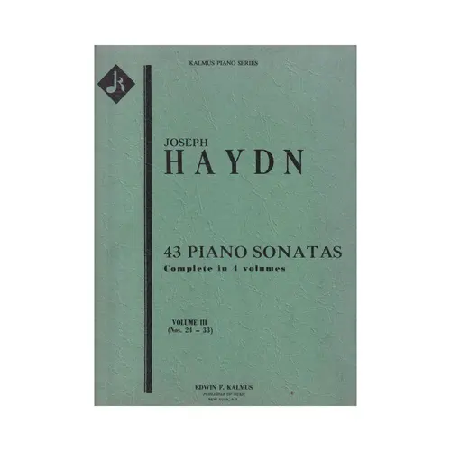 Forty Three Piano Sonatas - Vol.3  (N.24-33)
