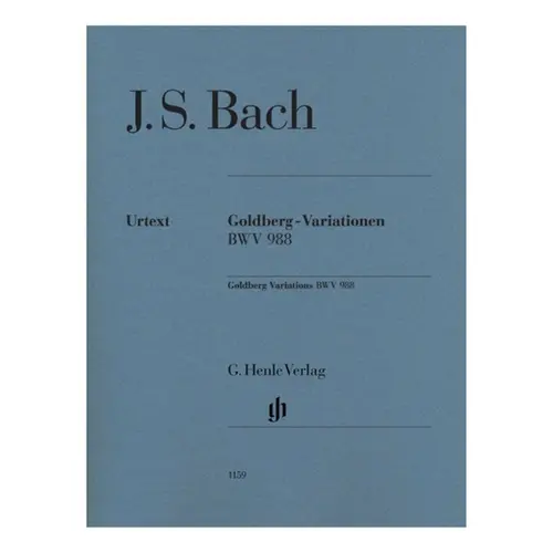 Goldberg Variationen BWV 988  (Sem Dedilhado) - Urtext