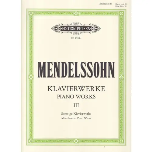 Klavierwerke - Vol.3