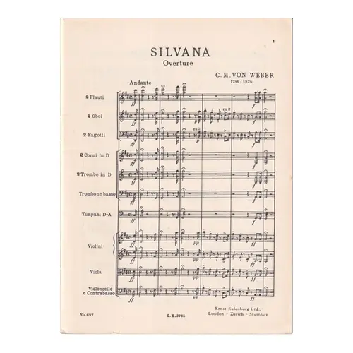 Silvana - Overture