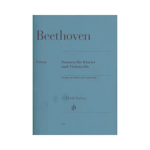 Sonaten Fur Klavier Und Violoncello - Urtext