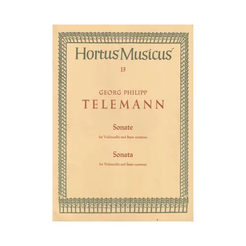 Sonate Fur Violoncello