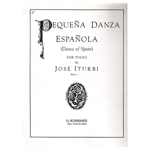 Pequena Danza Espanola For Piano