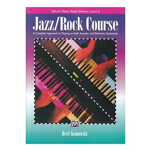Alfred's Basic Jazz/Rock Course - Lesson Book - Level 4