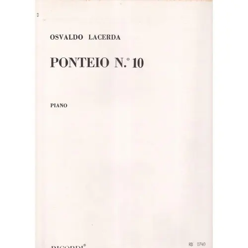 Ponteio N.10